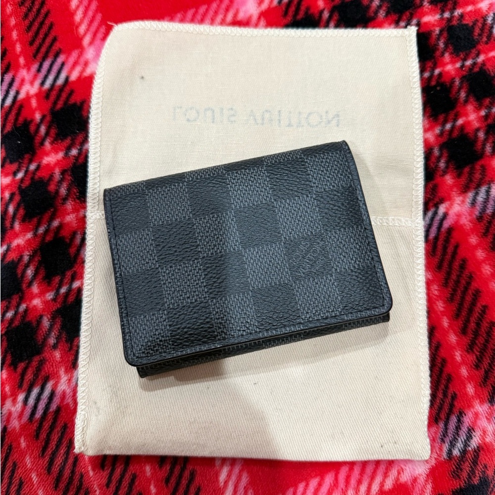 Damier ebene business cardholder
